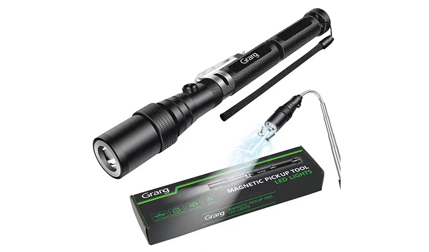 Magnetic Telescopic Flashlight